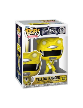 Funko Pop! Movies: Mighty Morphin Power Rangers The Movie - Yellow Ranger (Glows in The Dark) #1781 Vinyl Figure