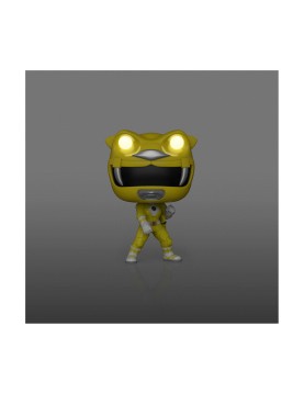 Funko Pop! Movies: Mighty Morphin Power Rangers The Movie - Yellow Ranger (Glows in The Dark) #1781 Vinyl Figure