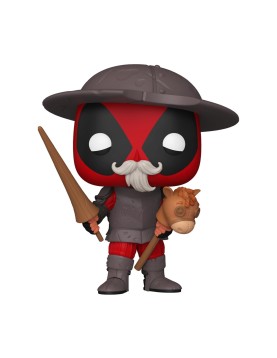 Funko Pop! Plus Marvel: Deadpool - Deadpool as Don Quixote #1492 Bobble-Head Vinyl Figure