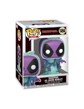 Funko Pop! Plus: Deadpool - Deadpool as Jacob Marley #1494 Bobble-Head Vinyl Figure