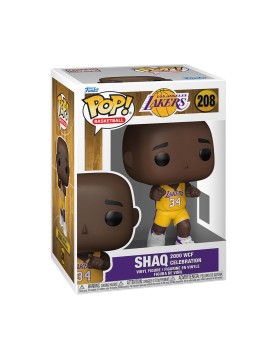 Funko Pop! NBA: Los Angeles Lakers - Shaq 2000 WCF Celebration #208 Vinyl Figure