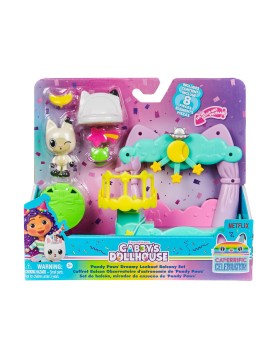 Spin Master Gabby's Dollhouse: Cat-Errific Celebration - 'Pandy Paws' Dreamy Lookout Balcony Set (20146519)*