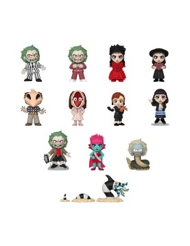 Funko Mystery Minis: Beetlejuice -Beetlejuice, Lydia Deetz, Sandworm, Adam Maitland, Barbara Maitland, Delia Deetz, Miss Argentin, Snake (Blind Box/Random) Vinyl Figures