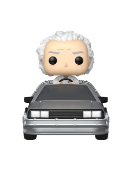 Funko Pop! Rides Deluxe: Back to the Future - Doc with Time Machine #133 Vinyl Figure