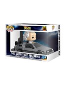 Funko Pop! Rides Deluxe: Back to the Future - Doc with Time Machine #133 Vinyl Figure