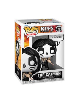 Funko Pop! Rocks: Kiss - The Catman (Rock &amp; Roll All Night) #474 Vinyl Figure