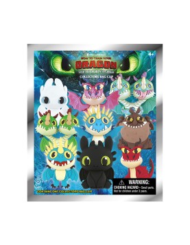 Monogram: How to Train Your Dragon (Series1) (Blind Bag/Random) 3D Foam Bag Clips Figures (76005)