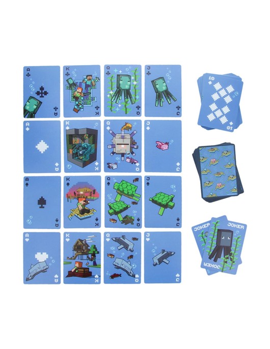 Paladone: Minecraft - Waterproof Playing Cards (PP14949MCF)