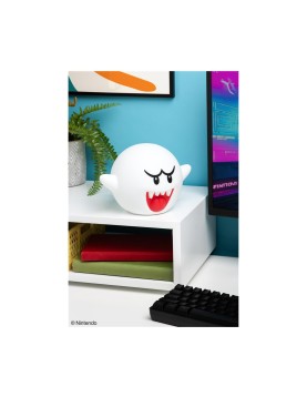 Paladone SquishyGlo: Super Mario - Boo Silicone Light Rechargeable (PP13137NN)