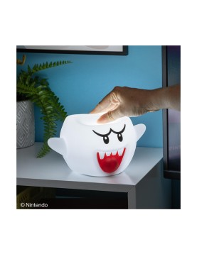 Paladone SquishyGlo: Super Mario - Boo Silicone Light Rechargeable (PP13137NN)