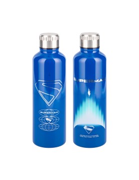 Paladone DC: Superman - Theatrical Metal Water Bottle (PP14871SMT)