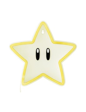 Paladone: Super Mario - Super Star Wall Mountable LED Neon Light (PP14711NNVN)