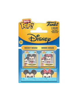 Funko Bitty Pop! 2-pack: Disney - Mickey &amp; Minnie Vinyl Figures