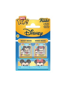 Funko Bitty Pop! 2-pack: Disney - Mickey &amp; Minnie Vinyl Figures