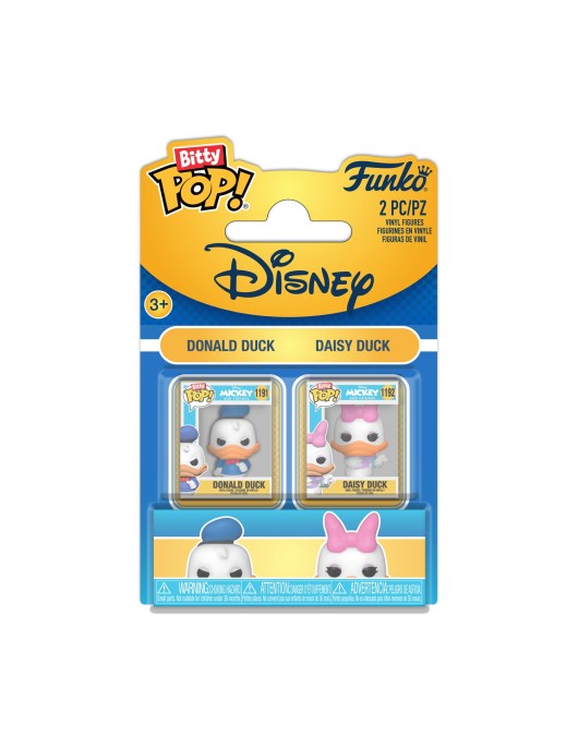 Funko Bitty Pop! 2-pack: Disney - Donald & Daisy Vinyl Figures