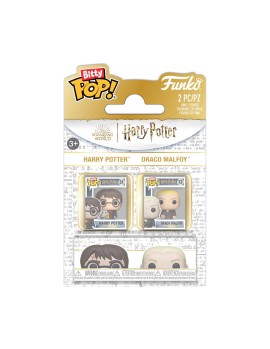 Funko Bitty Pop! 2-pack: Harry Potter - Harry Potter &amp; Draco Vinyl Figures