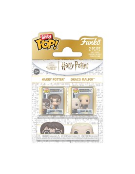 Funko Bitty Pop! 2-pack: Harry Potter - Harry Potter &amp; Draco Vinyl Figures