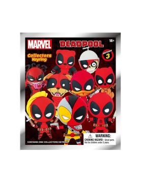 Monogram Marvel: Deadpool (Series3) (Blind Bag/Random) 3D Foam Bag Clips Figures (68595)