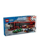 LEGO® City: F1® Truck with RB20 & AMR24 F1® Cars (60445)