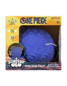 Paladone SquishyGlo: One Piece - GumGum Fruit Silicone Light Rechargeable (PP14339OPNF)