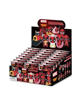 Monogram Marvel: Deadpool (Series4) (Blind Bag/Random) 3D Foam Bag Clips Figures (68605)