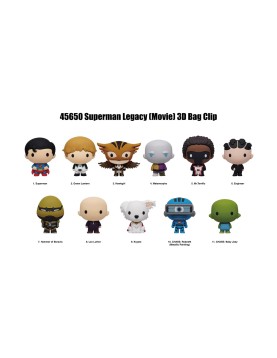 Monogram: Superman Legacy (Series1) (Blind Bag/Random) 3D Foam Bag Clips Figures (45650)