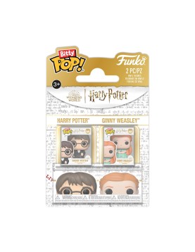 Funko Bitty Pop! 2-Pack: Harry Potter - Harry Potter &amp; Ginny Weasley Vinyl Figures