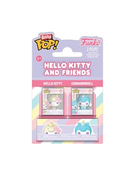 Funko Bitty Pop! 2-Pack: Hello Kitty &amp; Friends - Hello Kitty &amp; Cinnamoroll Vinyl Figures