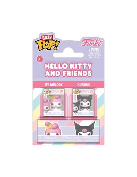 Funko Bitty Pop! 2-Pack: Hello Kitty and Friends - My Melody &amp; Kuromi Vinyl Figures