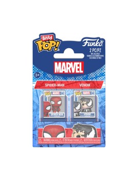 Funko Bitty Pop! 2-Pack Marvel: Spider-Man - Spider-Man &amp; Venom Vinyl Figures