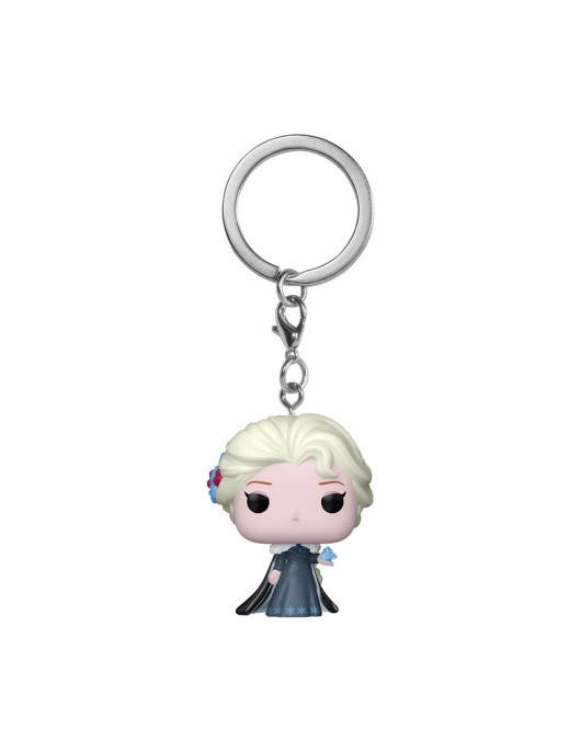 Funko Pocket Pop! Disney: Princess Holiday - Elsa Vinyl Figure Keychain