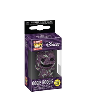 Funko Pocket Pop! Disney: The Night Before Christmas - Oogie Boogie (Glows in The Dark) Vinyl Figure Keychain