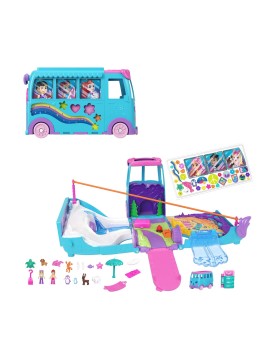 Mattel Polly Pocket: Pet Mobile Adventure - Playset (JCC22)