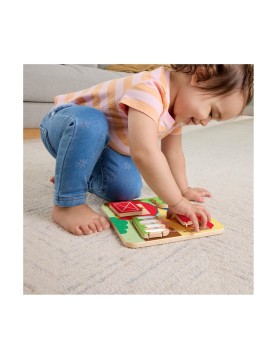 Fisher Price® - Wooden Farm Animals Board (JCY33)