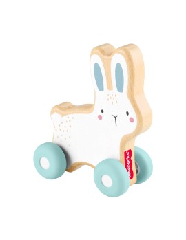 Fisher-Price®: Wooden Push-Along Bunny (JDM52)