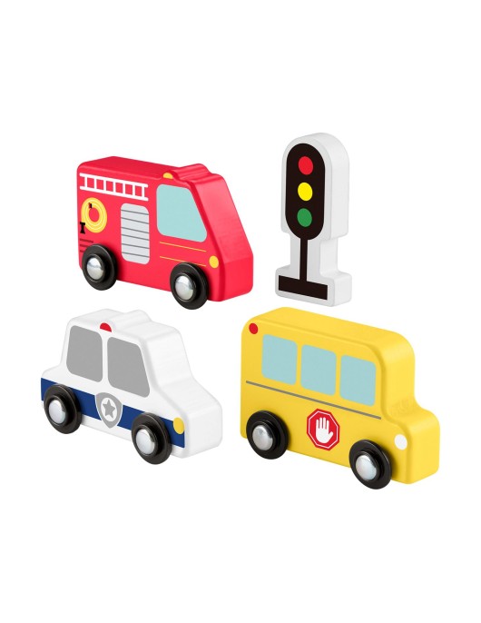 Fisher Price® : Wooden Vehicle Pack (JCY32)