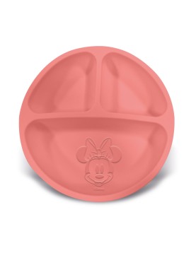 Stor Disney: Minnie Mouse - Toddler Divided Silicone Plate (12235)