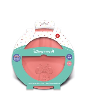 Stor Disney: Minnie Mouse - Toddler Divided Silicone Plate (12235)