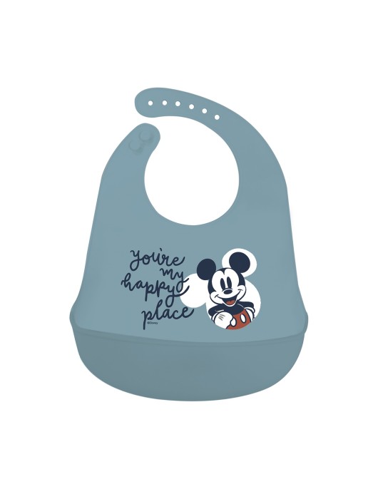 Stor Disney: Mickey Mouse Full Of Smiles - Toddler Silicone Bib (10429)