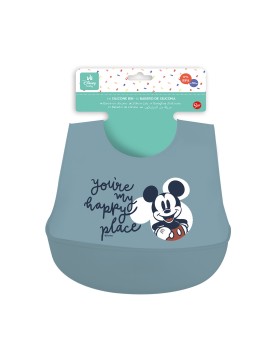 Stor Disney: Mickey Mouse Full Of Smiles - Toddler Silicone Bib (10429)