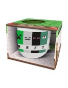 Stor: Minecraft Squared Pattern - Young Adult Ceramic Elite Mug In Gift Box (385ml) (75618)