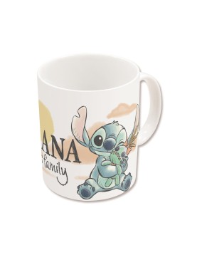 Stor Disney: Stitch &amp; Angel Ohana Means Family - Young Adult Ceramic Mug In Gift Box (325ml) (93492)