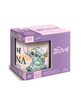 Stor Disney: Stitch &amp; Angel Ohana Means Family - Young Adult Ceramic Mug In Gift Box (325ml) (93492)