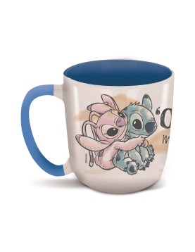 Stor Disney: Stitch &amp; Angel Ohana Dnls - Young Adult Ceramic Elite Mug In Gift Box (385ml) (94722)