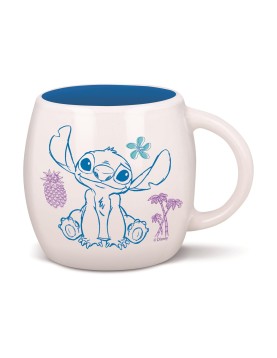 Stor Disney: Stitch Drawing - Young Adult Globe Mug In Gift Box (385ml) (95743)