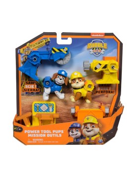 Spin Master Paw Patrol: Rubble &amp; Crew - Power Tool Pups Mission Outils (6071661)