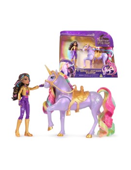 Spin Master Unicorn Academy: Sophia &amp; Light Magic Wildstar - Mini Doll &amp; Unicorn (6067325)