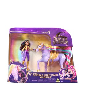 Spin Master Unicorn Academy: Sophia &amp; Light Magic Wildstar - Mini Doll &amp; Unicorn (6067325)