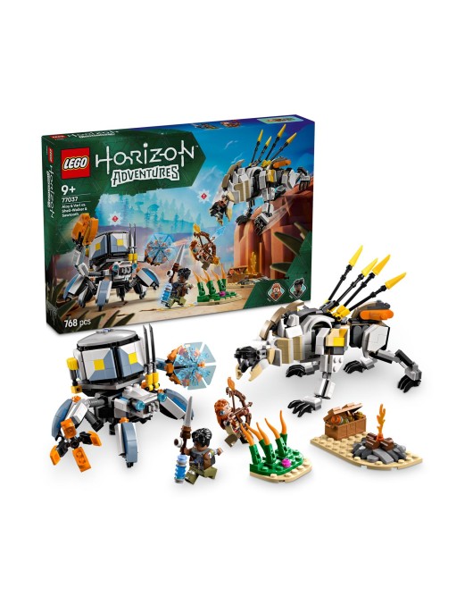 LEGO® Horizon: Adventures - Aloy & Varl Vs. Shell-Walker & Sawtooth (77037)