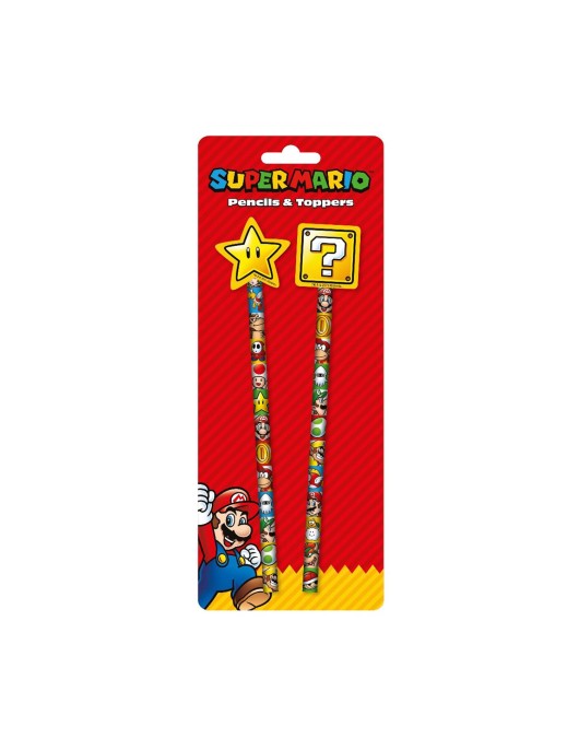 Pyramid Nintendo: Super Mario - Core Pencil Topper 2Pk (SR73432)